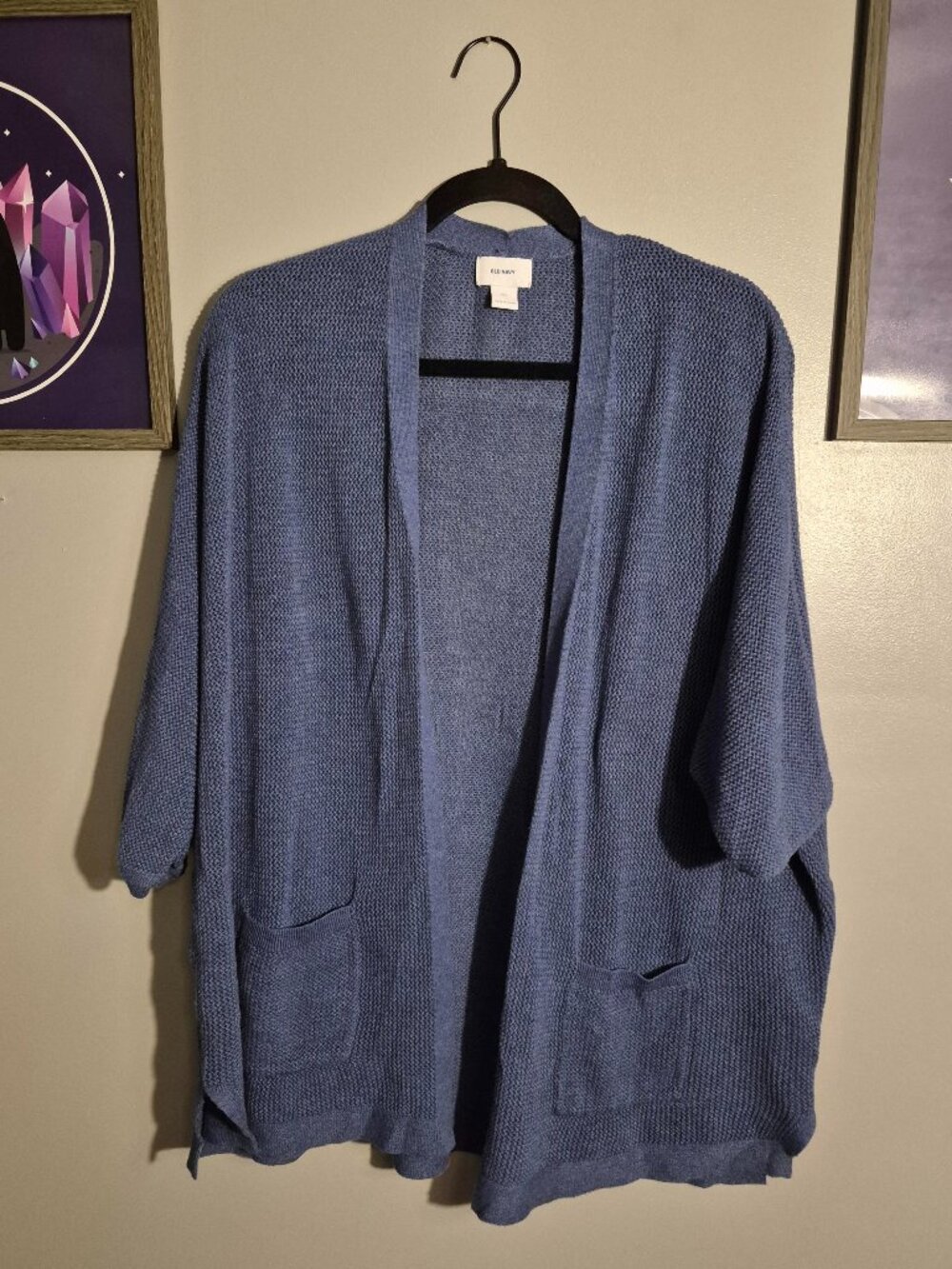 Blue Cardigan